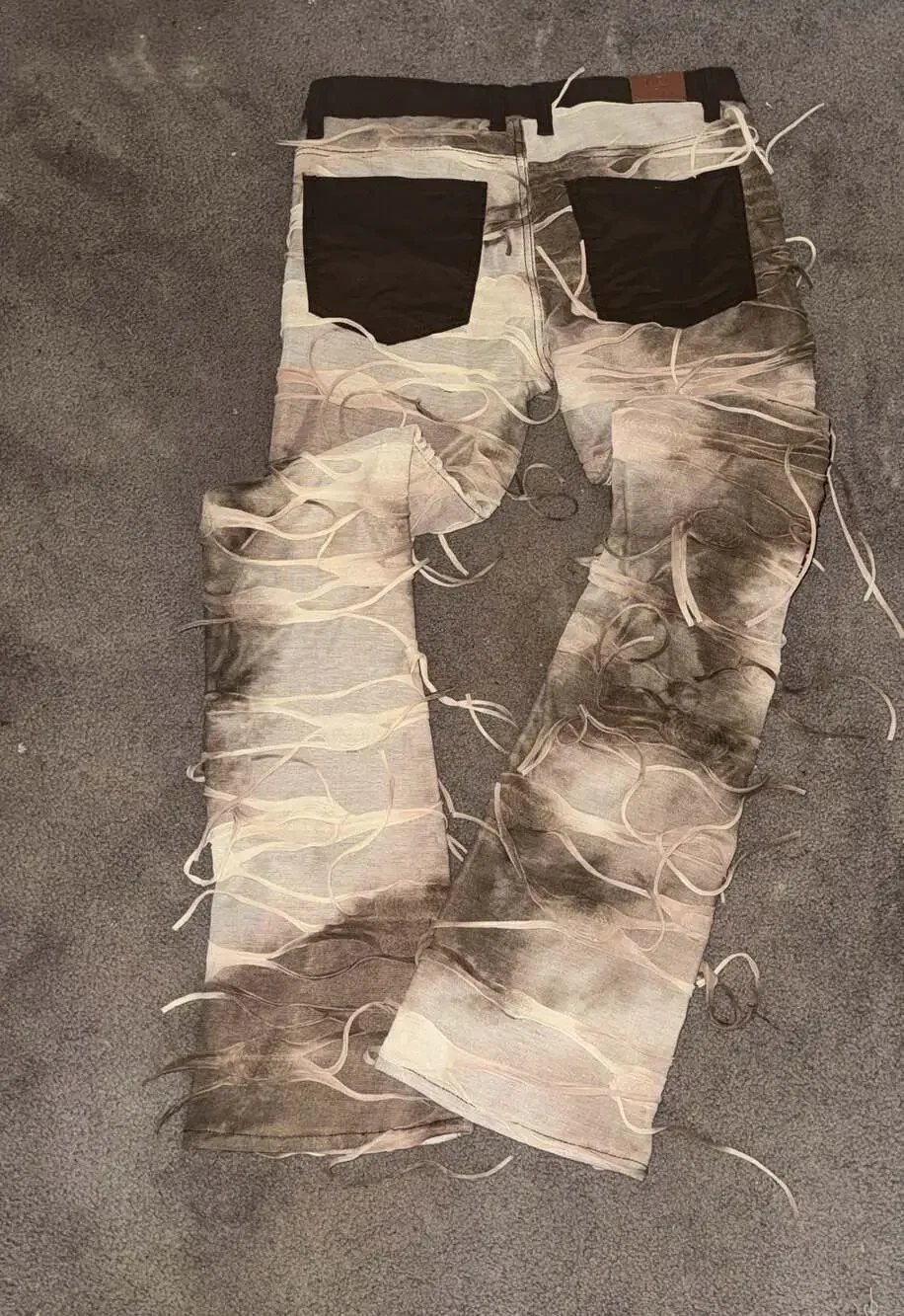 Crysp Denim Valley Flare Denim Jeans Sand Storm